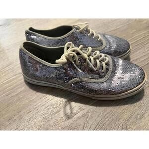 Women’s Sequin Vans Sneakers